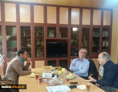 بازدید مدیرکل حوزه ریاست دانشگاه از پردیس حکیم فردوسی