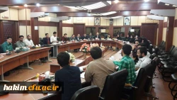 نشست صمیمی دانشجویان با کادر معاونت آموزشی و اعضای گروه آموزشی 4