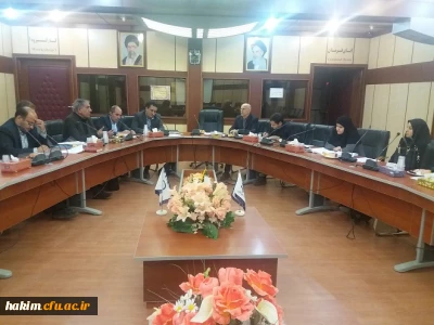 برگزاری جلسه   کار گروه کارورزی پردیس حکیم فردوسی