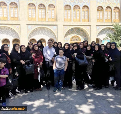 برگزاری اردوی بازدید از کاخ گلستان برای دانشجویان ناپیوسته