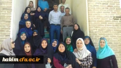 بازدید دانشجویان کارشناسی ناپبوسته از کاخ موزه سلیمانیه 2