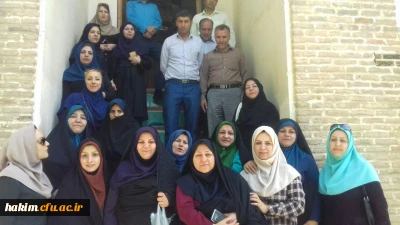 بازدید دانشجویان کارشناسی ناپبوسته از کاخ موزه سلیمانیه