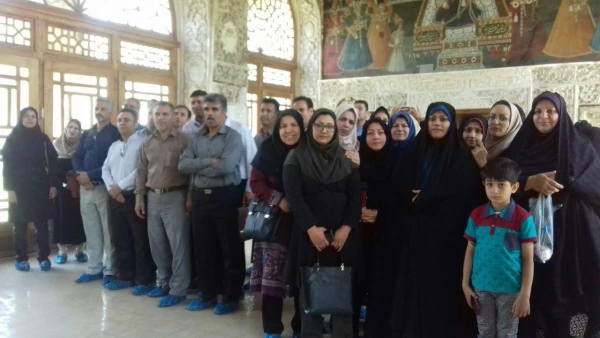 بازدید دانشجویان کارشناسی ناپبوسته از کاخ موزه سلیمانیه 3