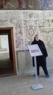 بازدید دانشجویان کارشناسی ناپبوسته از کاخ موزه سلیمانیه 4