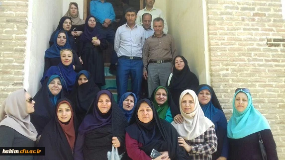 بازدید دانشجویان کارشناسی ناپبوسته از کاخ موزه سلیمانیه 3