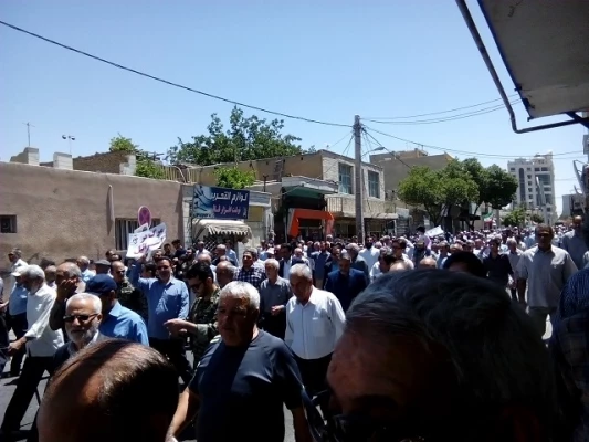 شرکت  مسئولین پردیس در راهپیمایی روز قدس 2