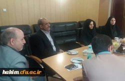 بازدید جناب آقای دکتر تاجیک اسماعیلی قائم مقام دانشگاه از پردیس حکیم فردوسی البرز 2