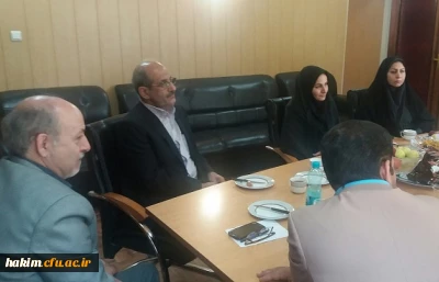 بازدید جناب آقای دکتر تاجیک اسماعیلی قائم مقام دانشگاه از پردیس حکیم فردوسی البرز