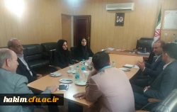 بازدید جناب آقای دکتر تاجیک اسماعیلی قائم مقام دانشگاه از پردیس حکیم فردوسی البرز 3