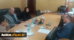 بازدید جناب آقای صفری مدیر کل  خدمات آموزشی دانشگاه فرهنگیان از جلسات امتحانات 3