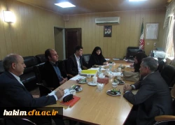 برگزاری جلسه مشترک اداره بهداشت و درمان شهرستان فردیس با مسئولین پردیس حکیم فردوسی 2
