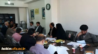 شرکت کارشناس مسئول دانشجویی در جلسه ستاد اقامه نماز استان البرز