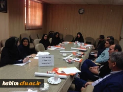شرکت کارشناس مسئول دانشجویی در جلسه رابطان بهداشت شهرستان فردیس
 2