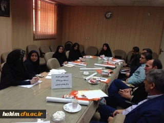شرکت کارشناس مسئول دانشجویی در جلسه رابطان بهداشت شهرستان فردیس