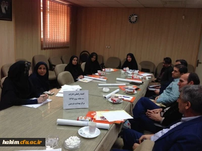 شرکت کارشناس مسئول دانشجویی در جلسه رابطان بهداشت شهرستان فردیس