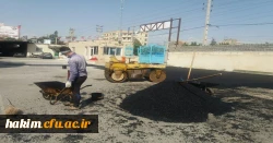 بازسازی محوطه پردیس حکیم فردوسی
 3