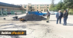 بازسازی محوطه پردیس حکیم فردوسی
 5