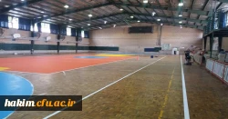 بازسازی، مرمت و اجرای پوشش پلیمری سالن ورزشی پردیس حکیم فردوسی البرز 2