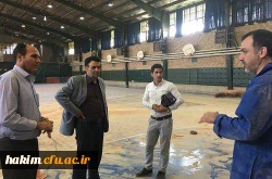 بازسازی، مرمت و اجرای پوشش پلیمری سالن ورزشی پردیس حکیم فردوسی البرز 7