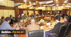 مراسم تودیع معاون توسعه منابع و امور دانشجویی
 2