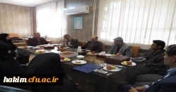 مراسم تکریم و معارفه مسئول حراست پردیس امیرکبیر 2