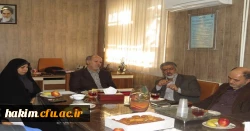 مراسم تکریم و معارفه مسئول حراست پردیس امیرکبیر 3