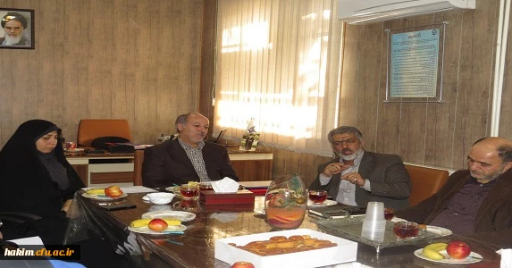 مراسم تکریم و معارفه مسئول حراست پردیس امیرکبیر 3