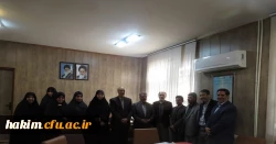 مراسم تکریم و معارفه مسئول حراست پردیس امیرکبیر 5