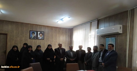 مراسم تکریم و معارفه مسئول حراست پردیس امیرکبیر 5