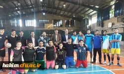 برگزاری مسابقات فوتسال به مناسبت گرامیداشت هفته تربیت بدنی
 2