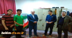 بازدید جناب آقای دکتر صالحی از سراهای دانشجویی پردیس حکیم فردوسی البرز
 2