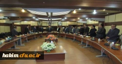 مراسم تکریم و معارفه معاون توسعه منابع و امور دانشجویی پردیس حکیم فردوسی البرز  3