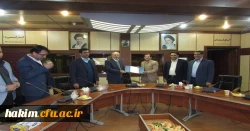 مراسم تکریم و معارفه معاون توسعه منابع و امور دانشجویی پردیس حکیم فردوسی البرز  4