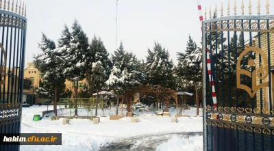 حکیم فردوسی در زمستان