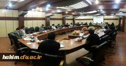 نشست صمیمانه معاونت توسعه و منابع پردیس حکیم فردوسی، مسئول نظارت و ارزیابی استان و نماینده سرپرستان با شورای صنفی و نمایندگان خوابگاه ها  2