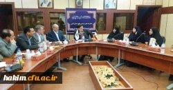 حضور صمیمی دکتر خنیفر سرپرست محترم دانشگاه فرهنگیان در پردیس حکیم فردوسی البرز 10