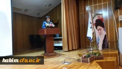 حضور صمیمی دکتر خنیفر سرپرست محترم دانشگاه فرهنگیان در پردیس حکیم فردوسی البرز 11