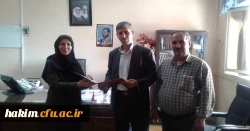 تقدیر از مدیران و معلمان راهنمای کارورزی 4