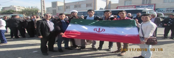 حضور باشکوه مسئولان، استادان و دانشجو معلمان در راهپیمایی 13 آبان

 2