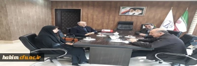 دیدار مسئولان دانشگاه با نماینده محترم مردم کرج در مجلس شورای اسلامی