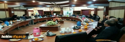 برگزاری جلسه شورای مدرسین پردیس حکیم فردوسی