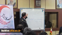 کارگاه آموزشی «ترافیک و تصادف» و «ایمنی و سلامت در سفر» در پردیس حکیم فردوسی البرز برگزار شد

 2