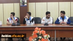 کارگاه آموزشی «ترافیک و تصادف» و «ایمنی و سلامت در سفر» در پردیس حکیم فردوسی البرز برگزار شد

 2