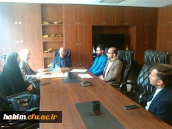 برگزاری جلسه با خیّرین برای ساخت سرای دانشجویی
 2