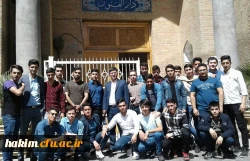 دانشجو معلمان پردیس حکیم فردوسی از مجلس شورای اسلامی و مدرسه دارالفنون بازدید بعمل آوردند 3