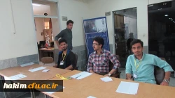 برگزاری ششمین دوره­ی انتخابات شورای صنفی-رفاهی دانشجویی
 پردیس حکیم فردوسی البرز
اردیبهشت 1398

 7