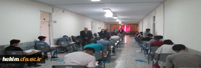 بازدید معاون فرماندار شهرستان فردیس از روند برگزاری کنکور