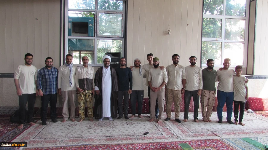 حضور مسئولان دانشگاه فرهنگیان استان البرز در جمع اردوی جهادی دانشجو معلمان بسیجی پردیس حکیم فردوسی
 2