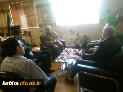 دیدار با رئیس ناحیه 3 آموزش و پرورش کرج 2