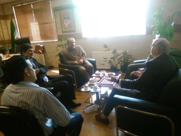 دیدار با رئیس ناحیه 3 آموزش و پرورش کرج 2